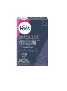 VEET Professional 2 Minute Hair Removal Cream Kit  Full Bikini  CREAM TUBE Canada